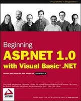 Beginning ASP NET 1 0 with Visual Basic NET артикул 12363d.